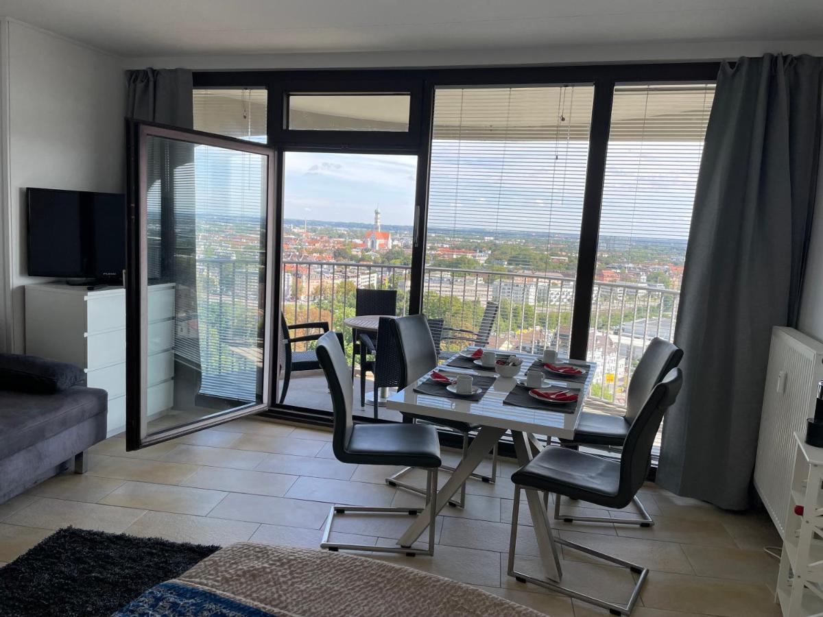 Hotelturm Apartment Augsburg Exteriör bild